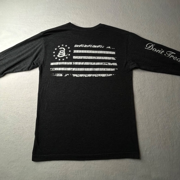 Don't Tread On Me brand 2A Shooting Mens Medium Long Sleeve Shirt - Picture 8 of 9